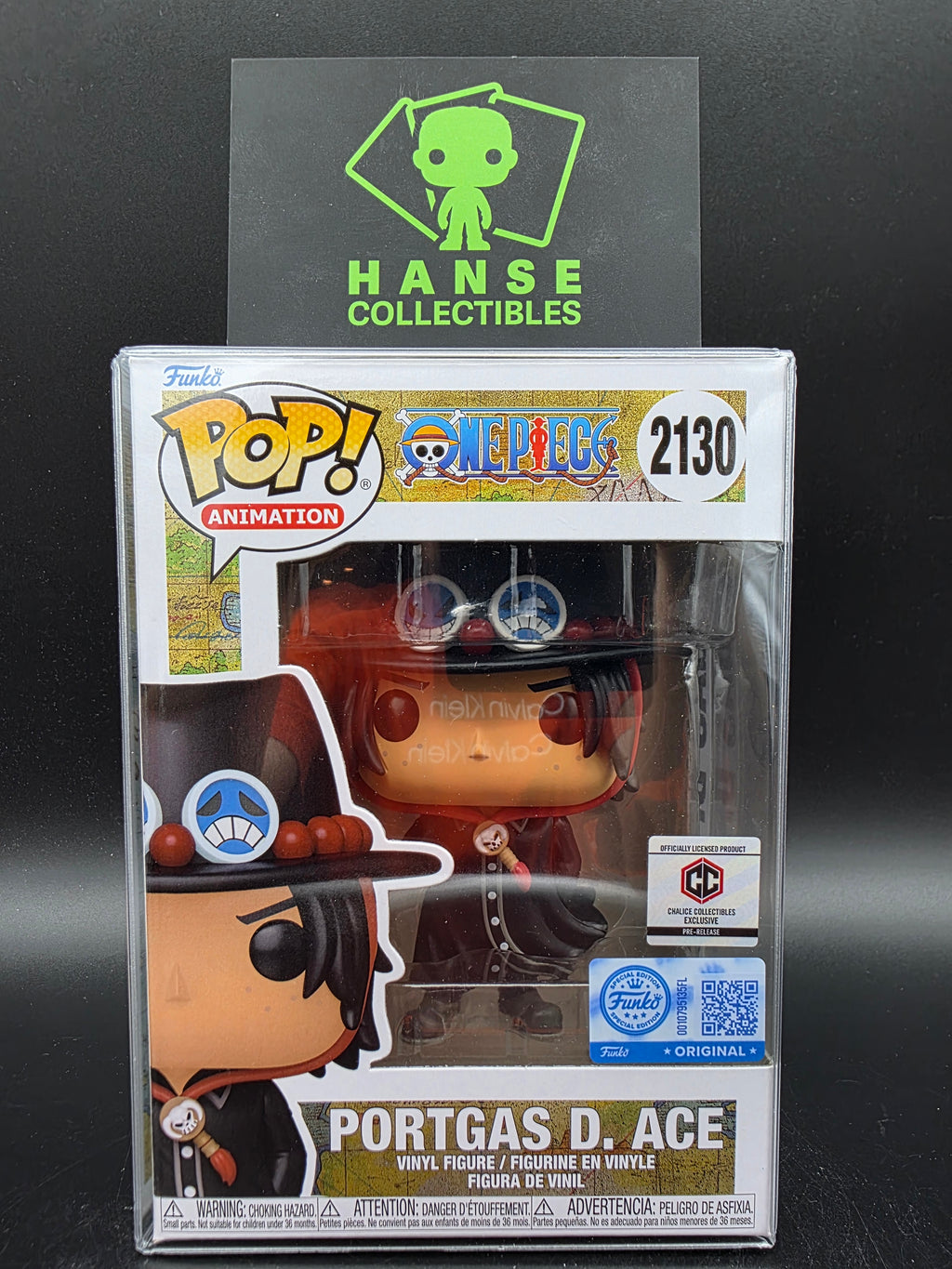 No. 2130 Portgas D. Ace Chalice Collectibles Pre-Order Exclusive