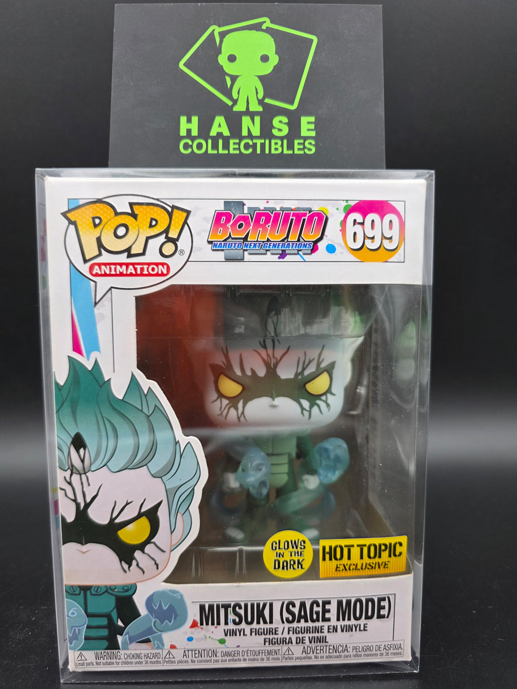 No. 699 Mitsuki (Sage Mode) Glow Hot Topic Exclusive