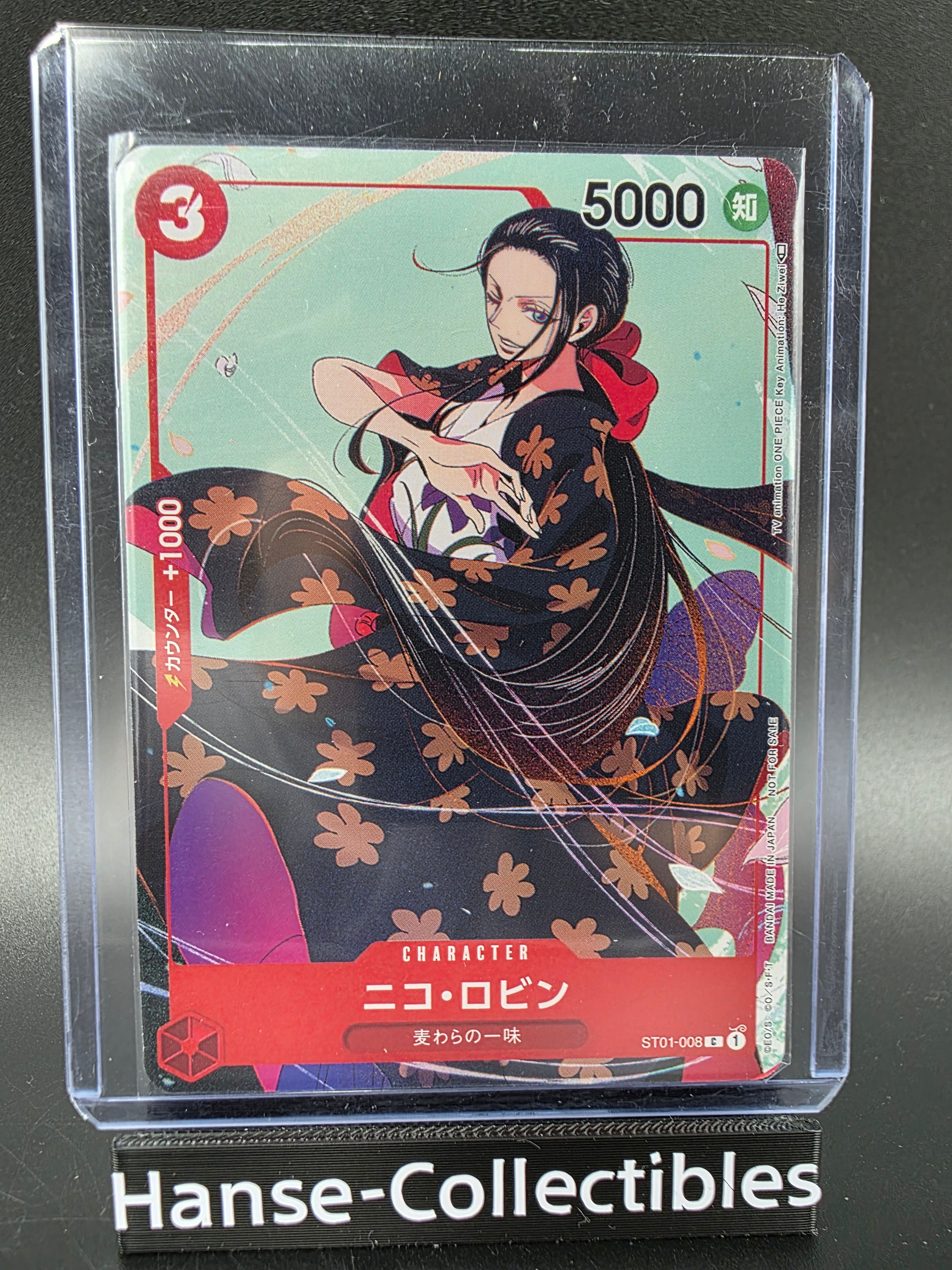 ST01-008 Nico Robin Promo V2 Alternative Art JAP