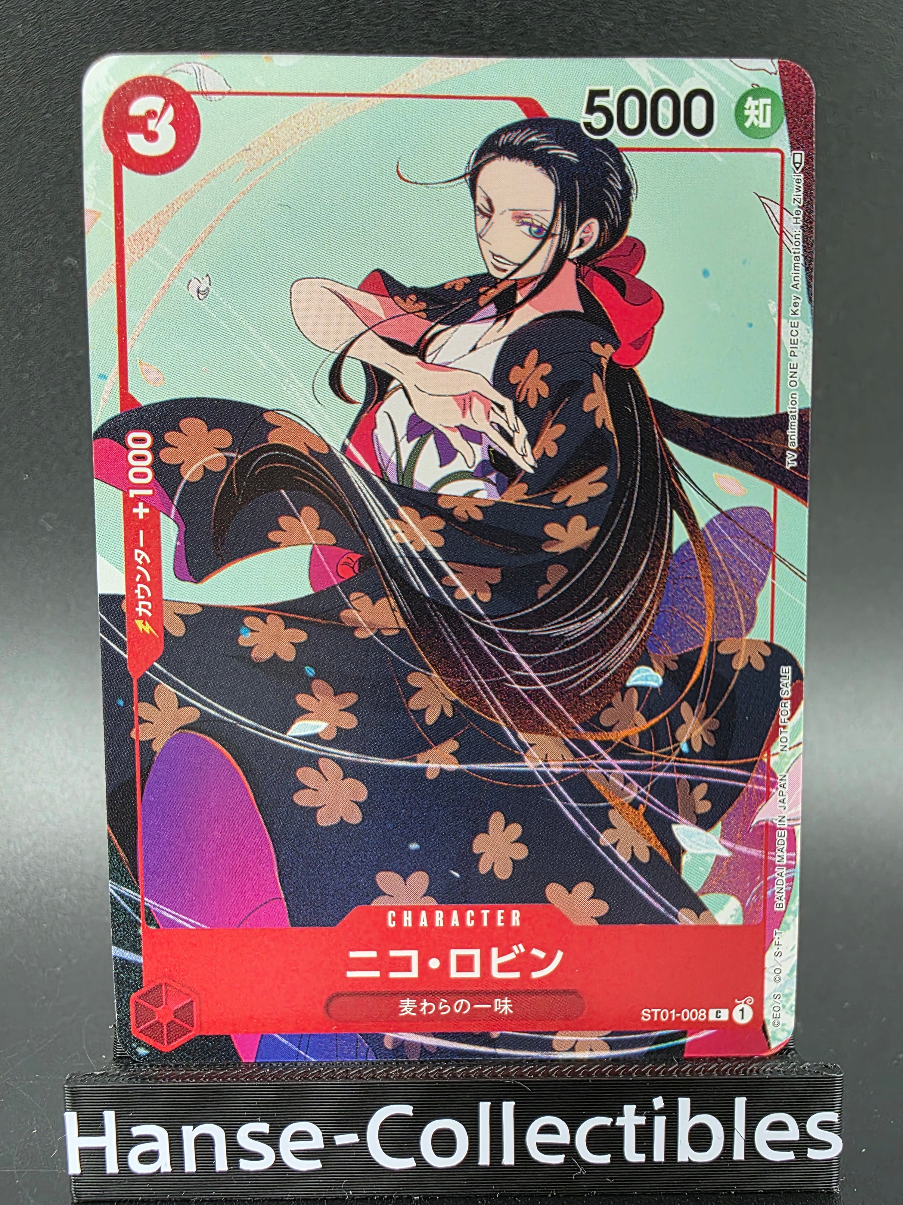 ST01-008 Nico Robin Promo V2 Alternative Art JAP