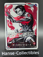 OP03-001 Portgas D. Ace V2 Alternative Art JAP