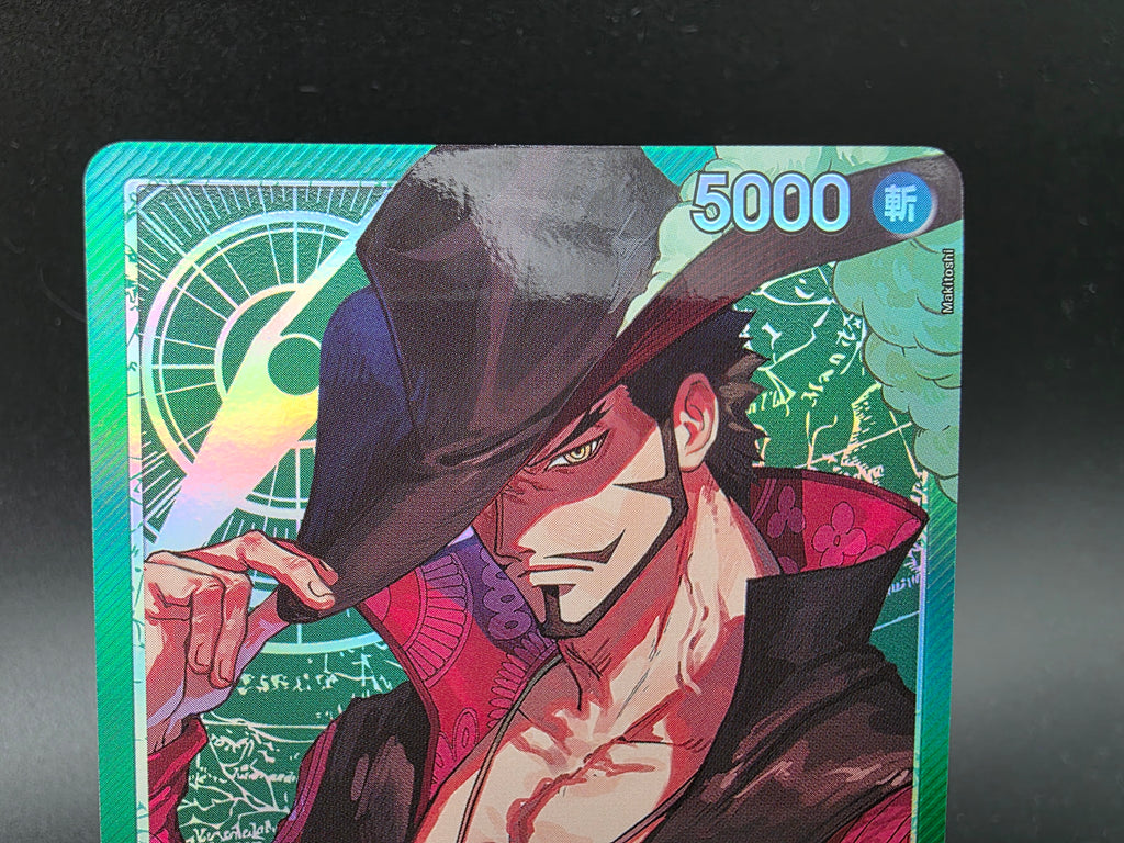 OP14-020 Dracule Mihawk Leader V2 Alternative Art JAP