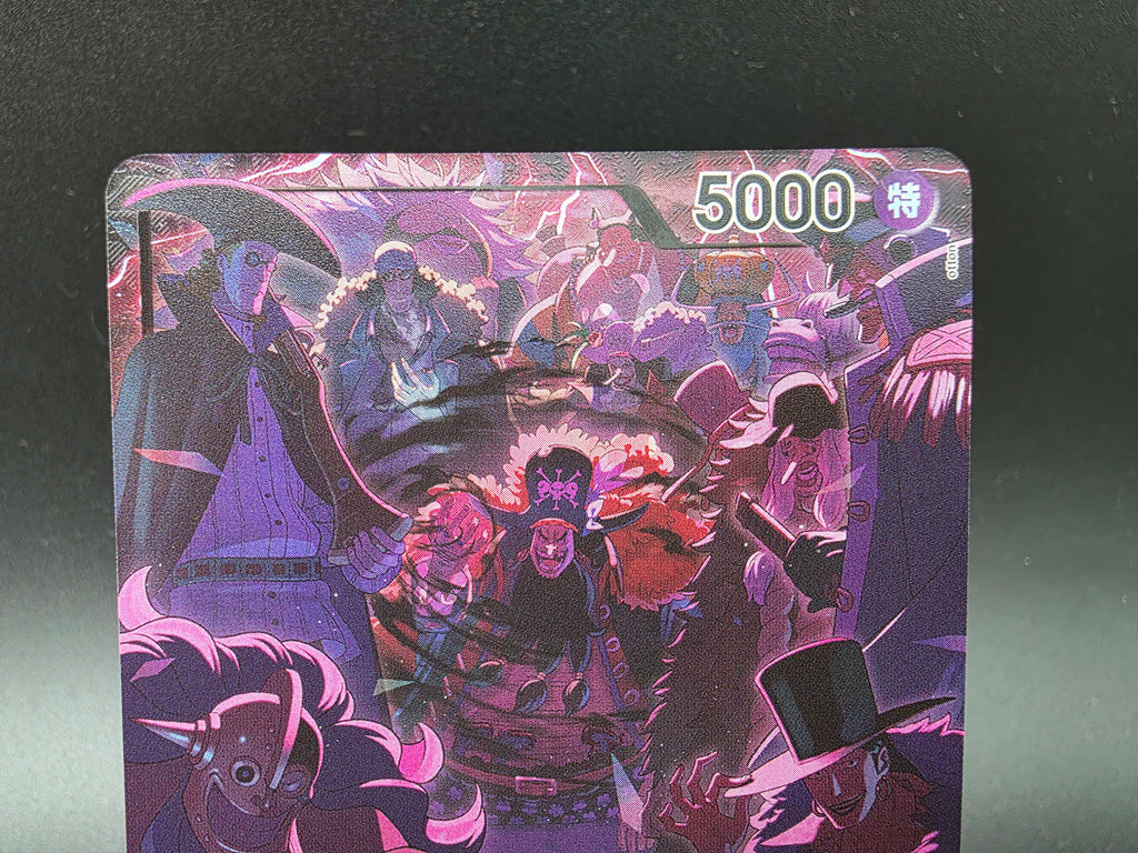 OP09-081 Marshall D. Teach 2nd Anniversary Leader Promo Alternative Art JAP
