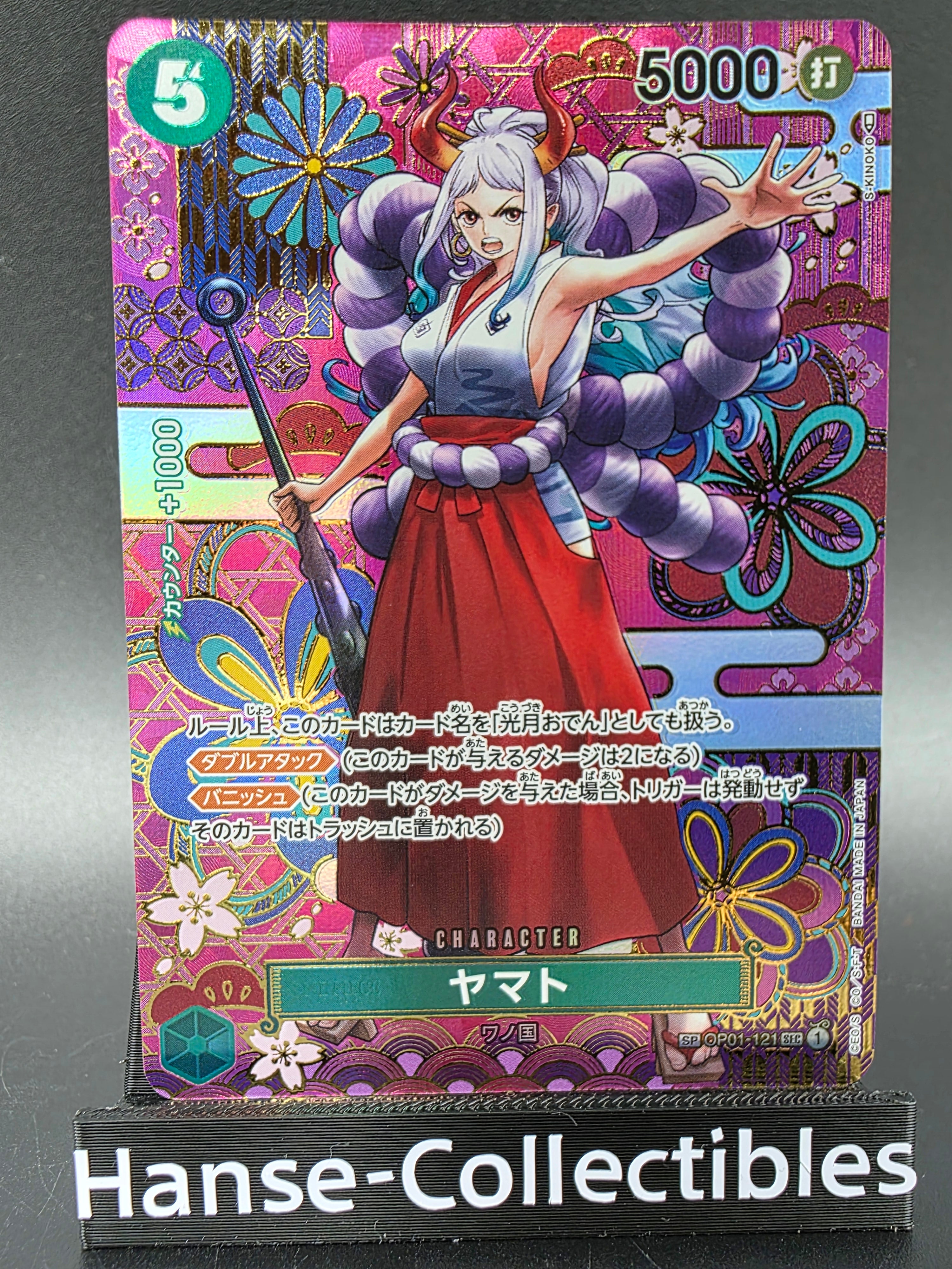OP01-121 Yamato Mosaik Special Rare Alternative Art JAP