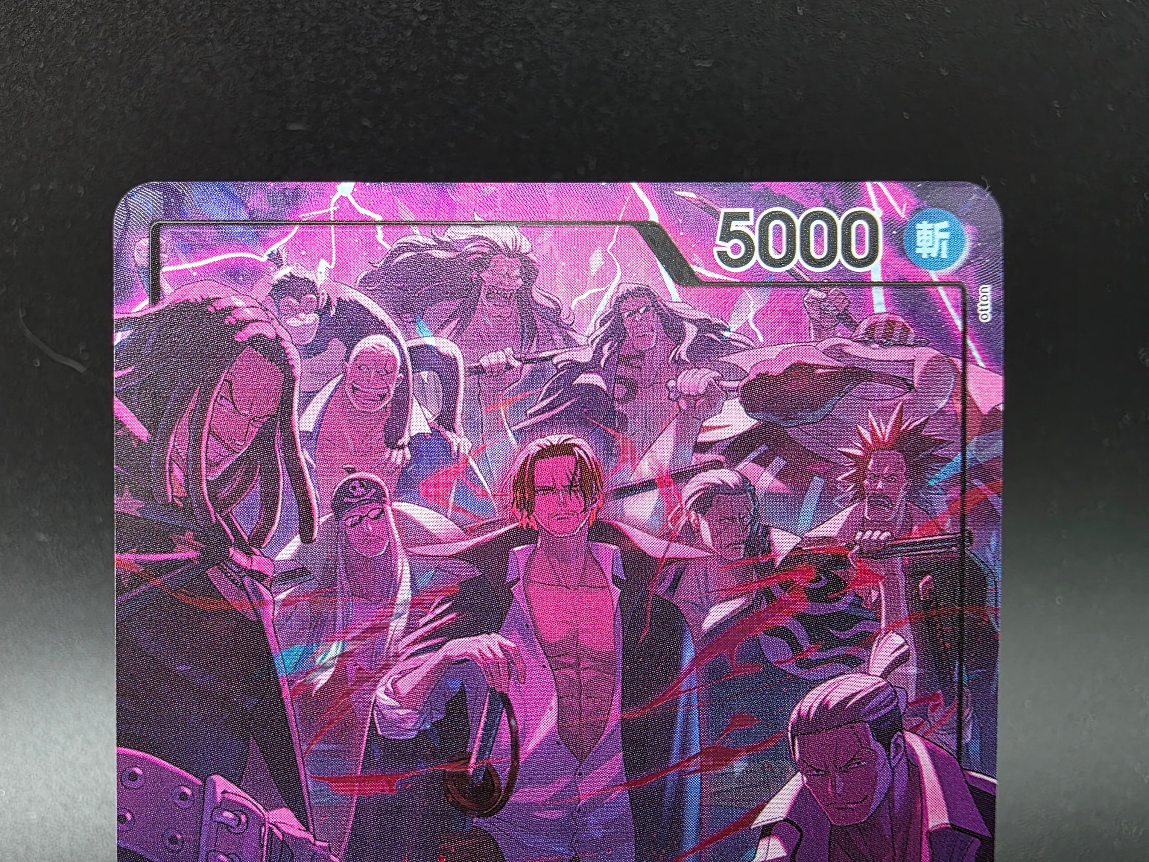 OP09-001 Shanks Leader 2nd Anniversary Promo Alternative Art JAP