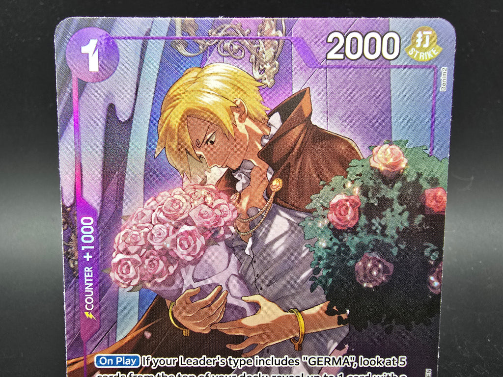 OP10-063 Sanji Vinsmoke Treasure Rare One Piece TCG ENG