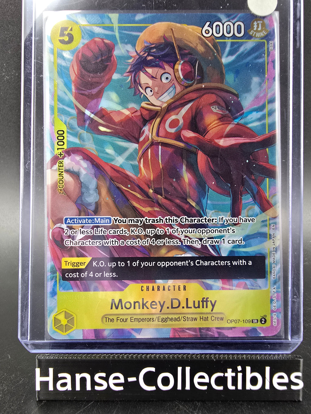 OP07-109 Monkey D. Luffy Promo One Piece TCG ENG