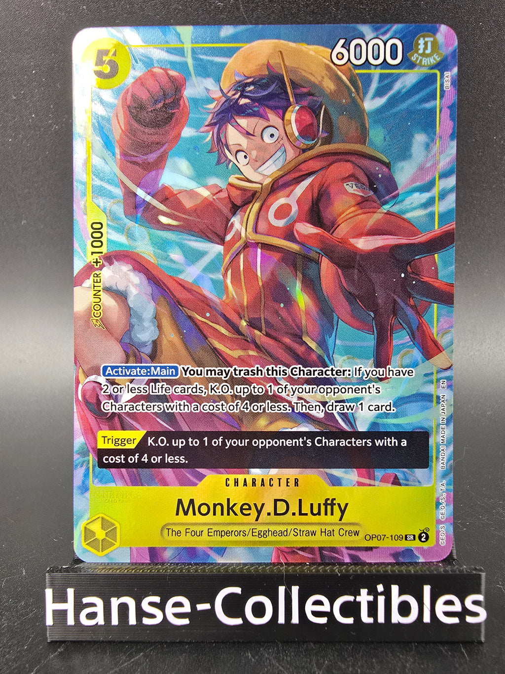 OP07-109 Monkey D. Luffy Promo One Piece TCG ENG