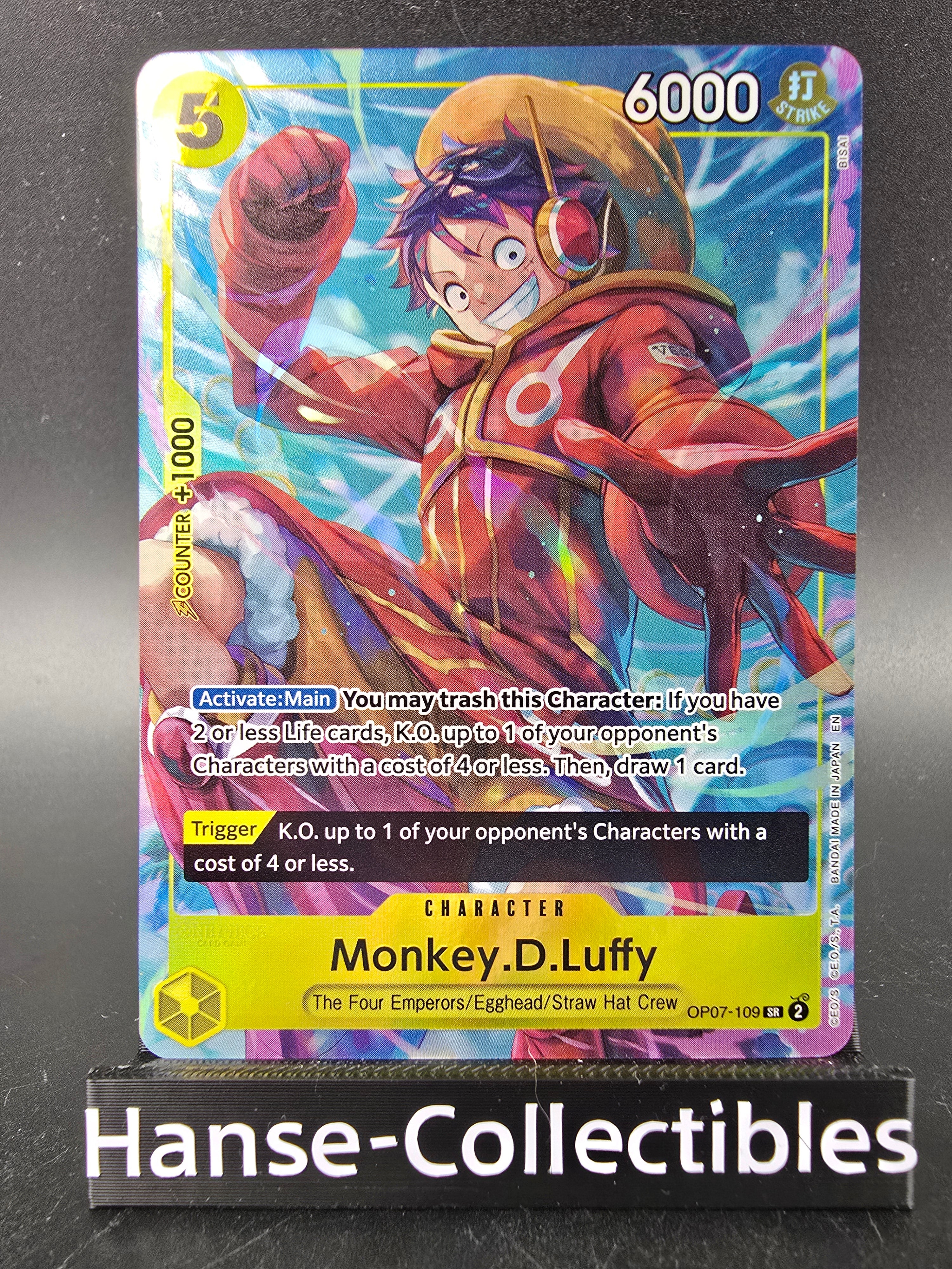 OP07-109 Monkey D. Luffy Promo One Piece TCG ENG