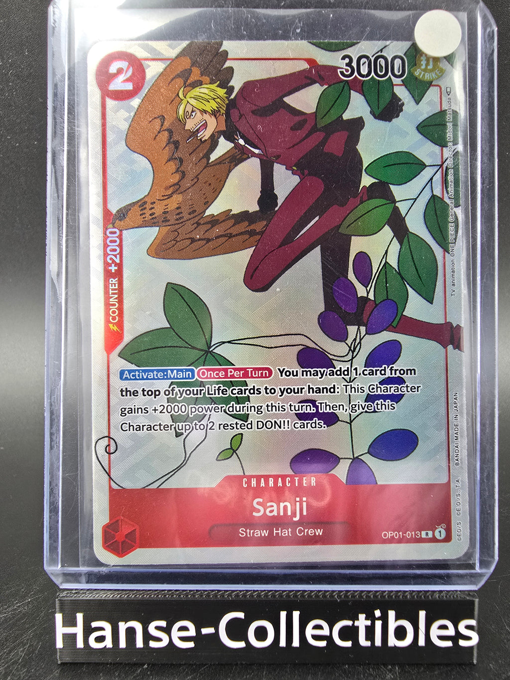 OP01-013 Sanji Promo One Piece TCG ENG