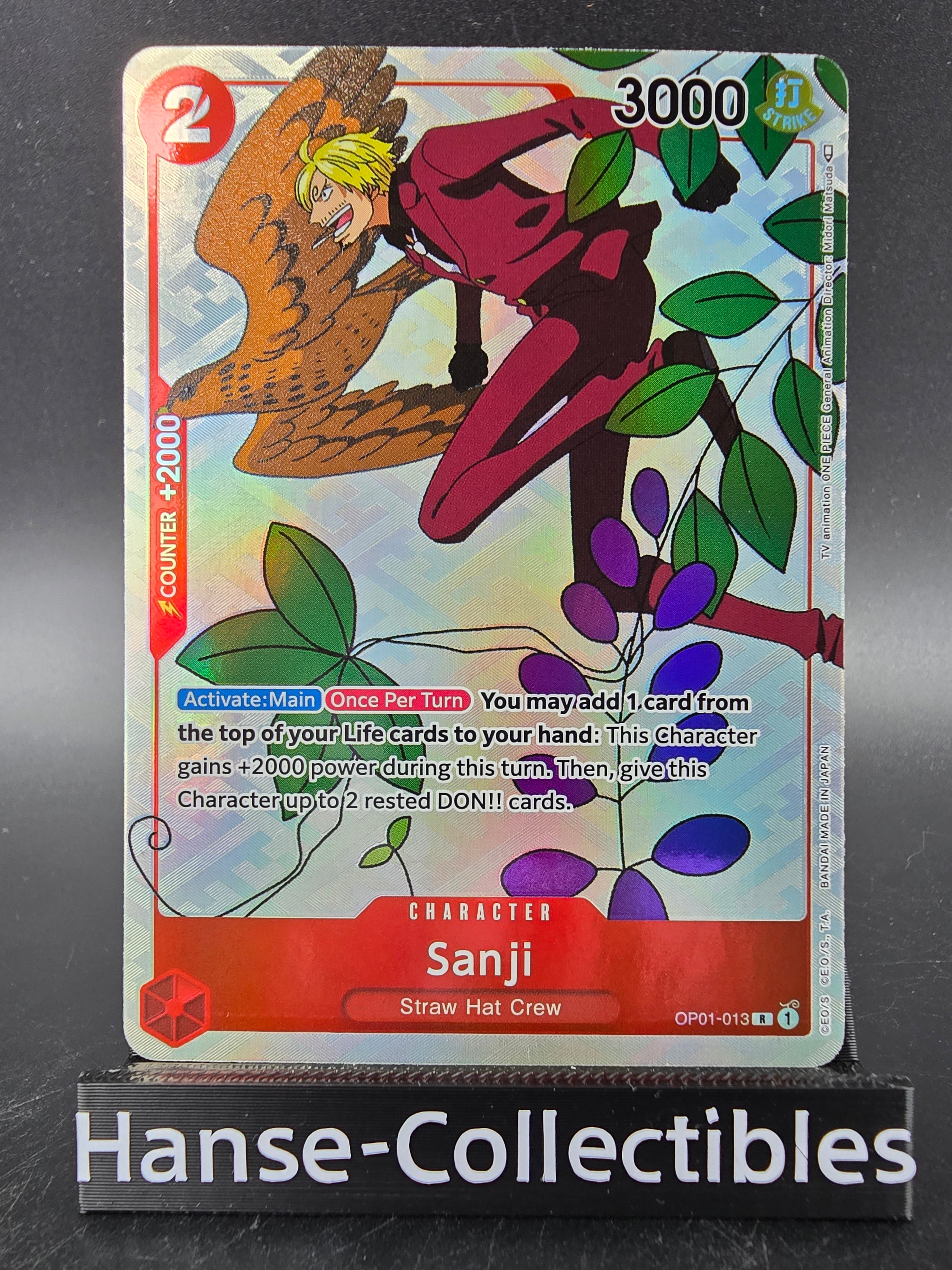 OP01-013 Sanji Promo One Piece TCG ENG