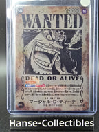 OP09-093 Marshall D. Teach Wanted Special Rare One Piece TCG JAP