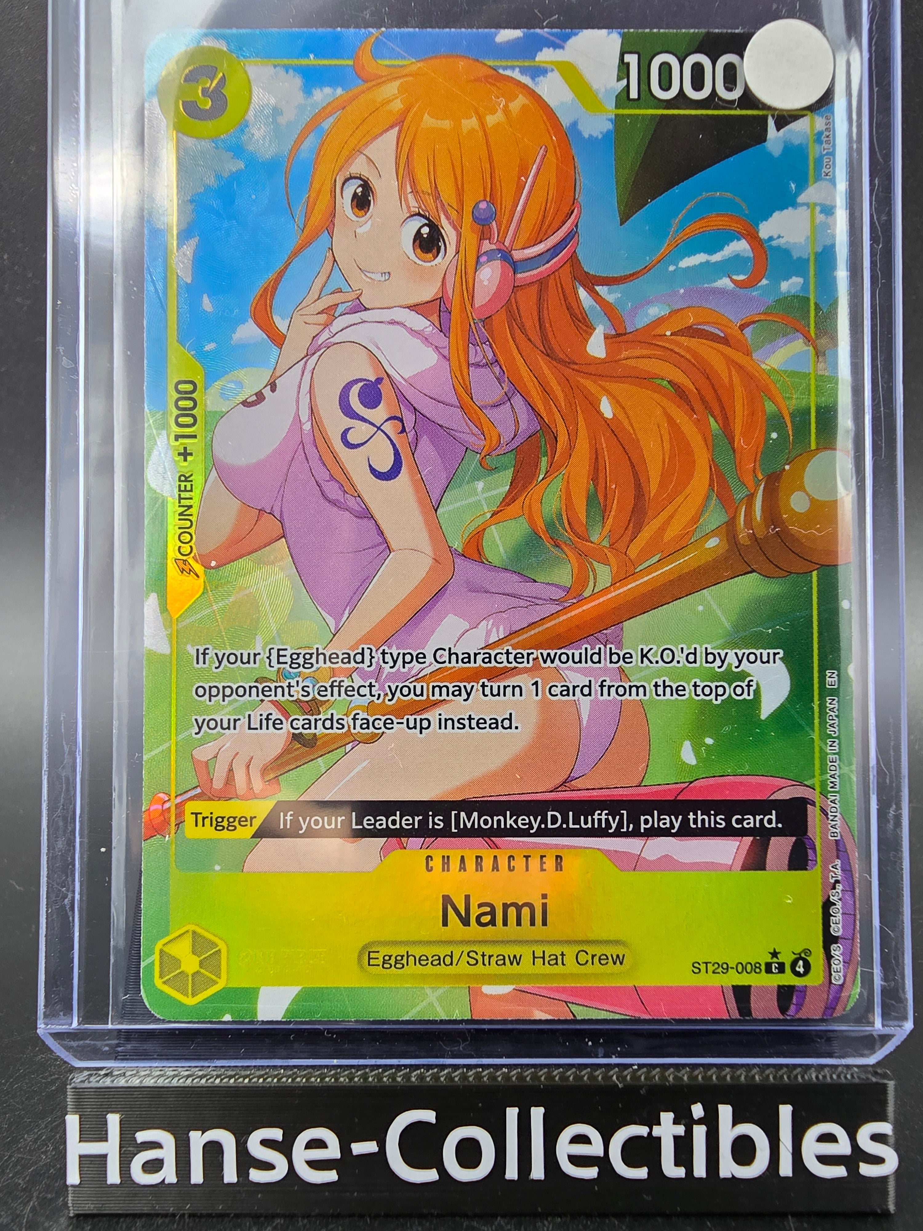ST29-008 Nami Promo One Piece TCG ENG
