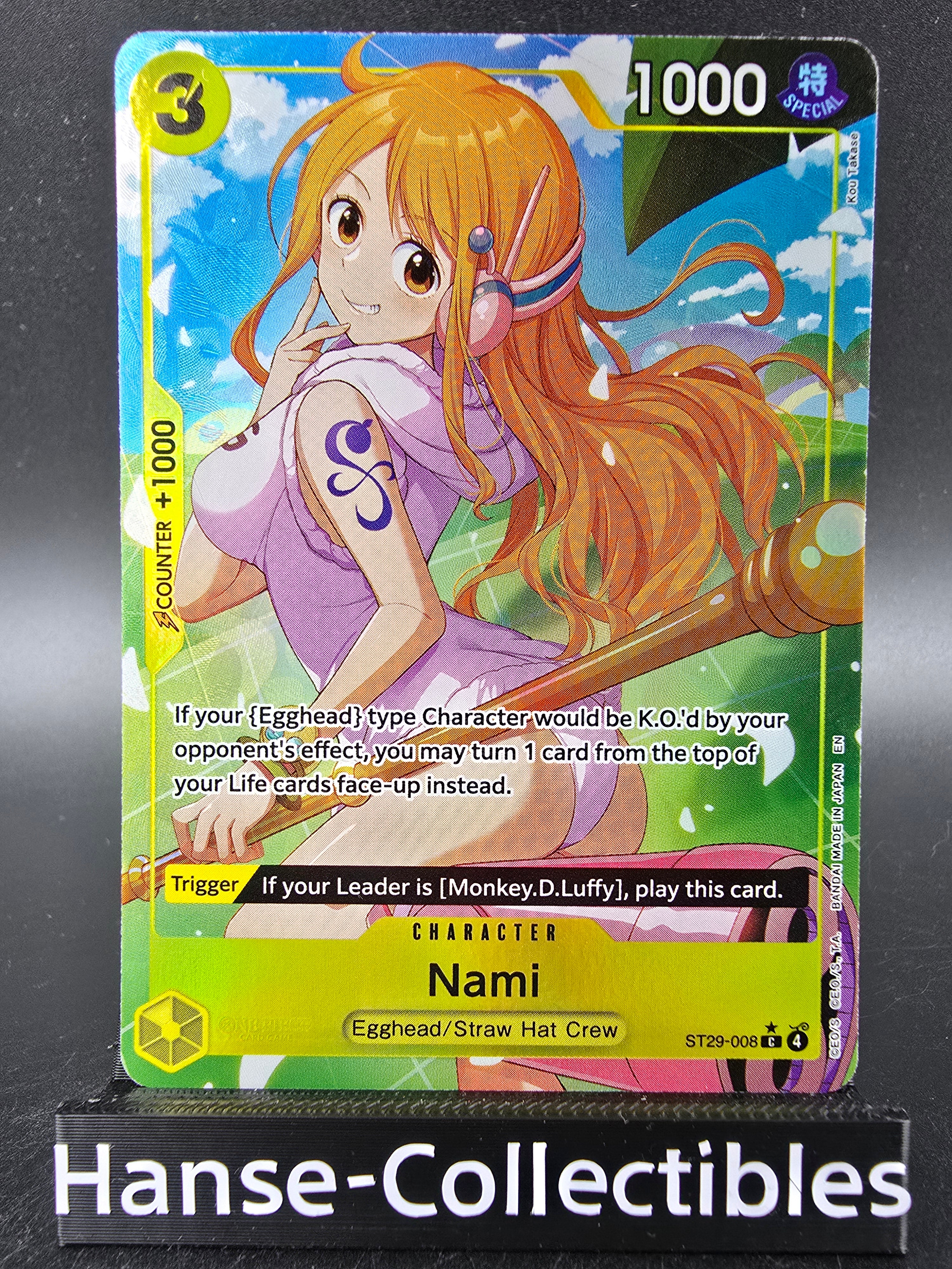 ST29-008 Nami Promo One Piece TCG ENG