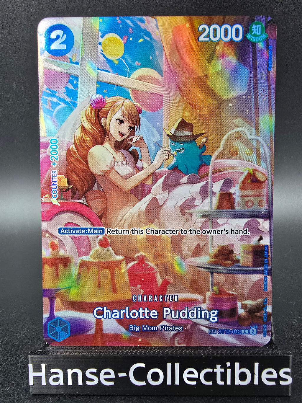 ST12-012 Charlotte Pudding Special Rare One Piece TCG ENG