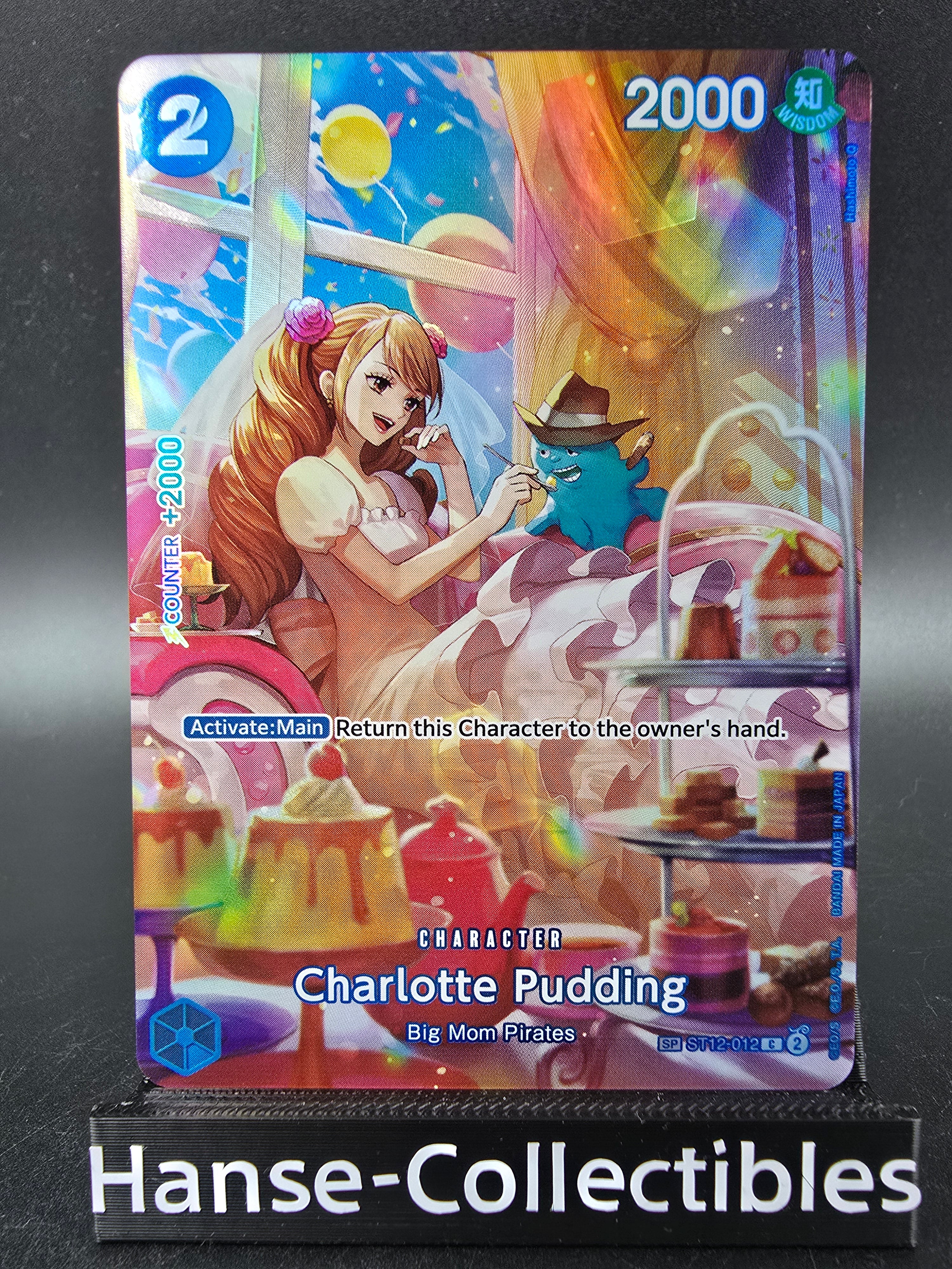ST12-012 Charlotte Pudding Special Rare One Piece TCG ENG