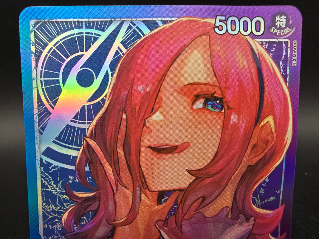 OP06-042 Vinsmoke Reiju LeaderV2 Alternative Art One Piece TCG ENG