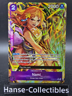 PRB02-012 Nami V2 Alternative Art One Piece TCG ENG