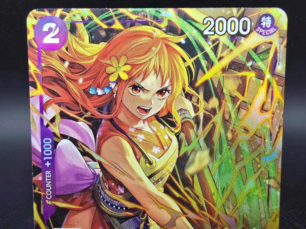 PRB02-012 Nami V2 Alternative Art One Piece TCG ENG