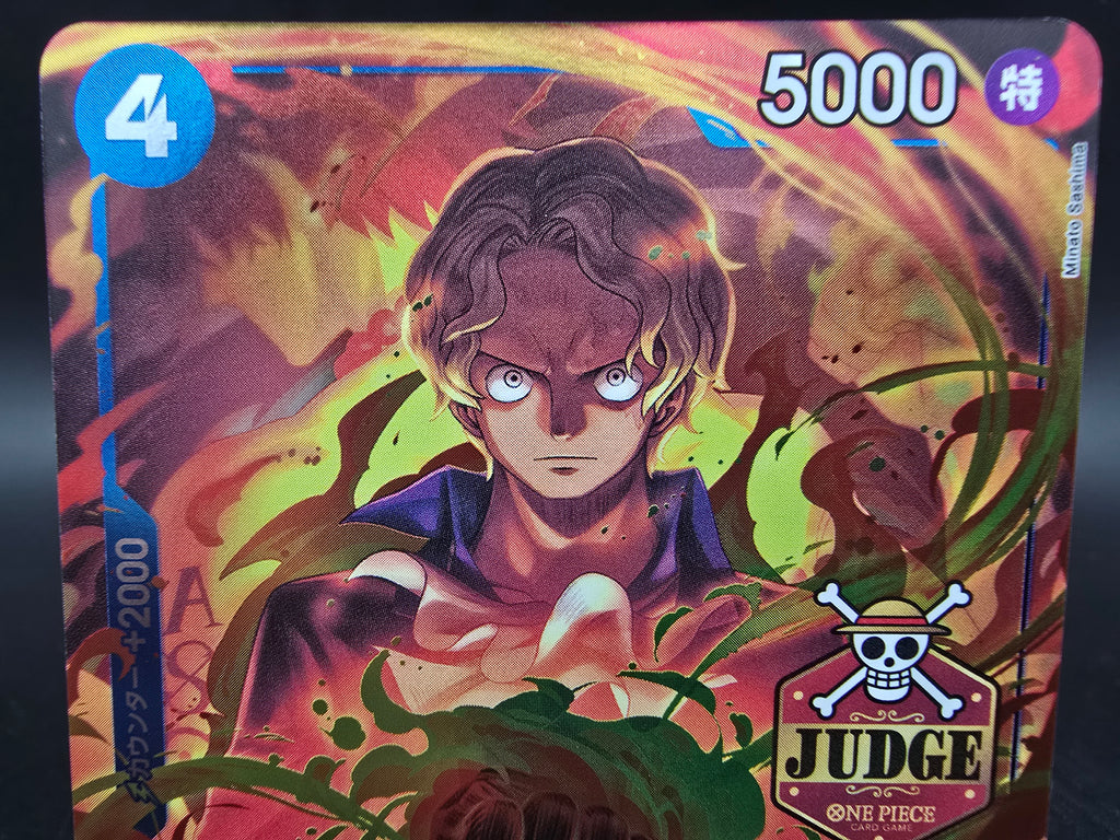 OP10-049 Sabo Judge Promo Alternative Art One Piece TCG JAP