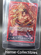 OP03-001 Portgas D. Ace Leader Promo One Piece TCG JAP