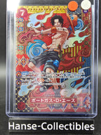OP02-013 Portgas D. Ace Special Rare Mosaik One Piece TCG JAP *EXC*
