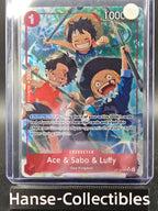 OP13-007 Ace & Sabo & Luffy V2 Alternative Art One Piece TCG ENG