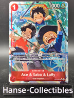 OP13-007 Ace & Sabo & Luffy V2 Alternative Art One Piece TCG ENG