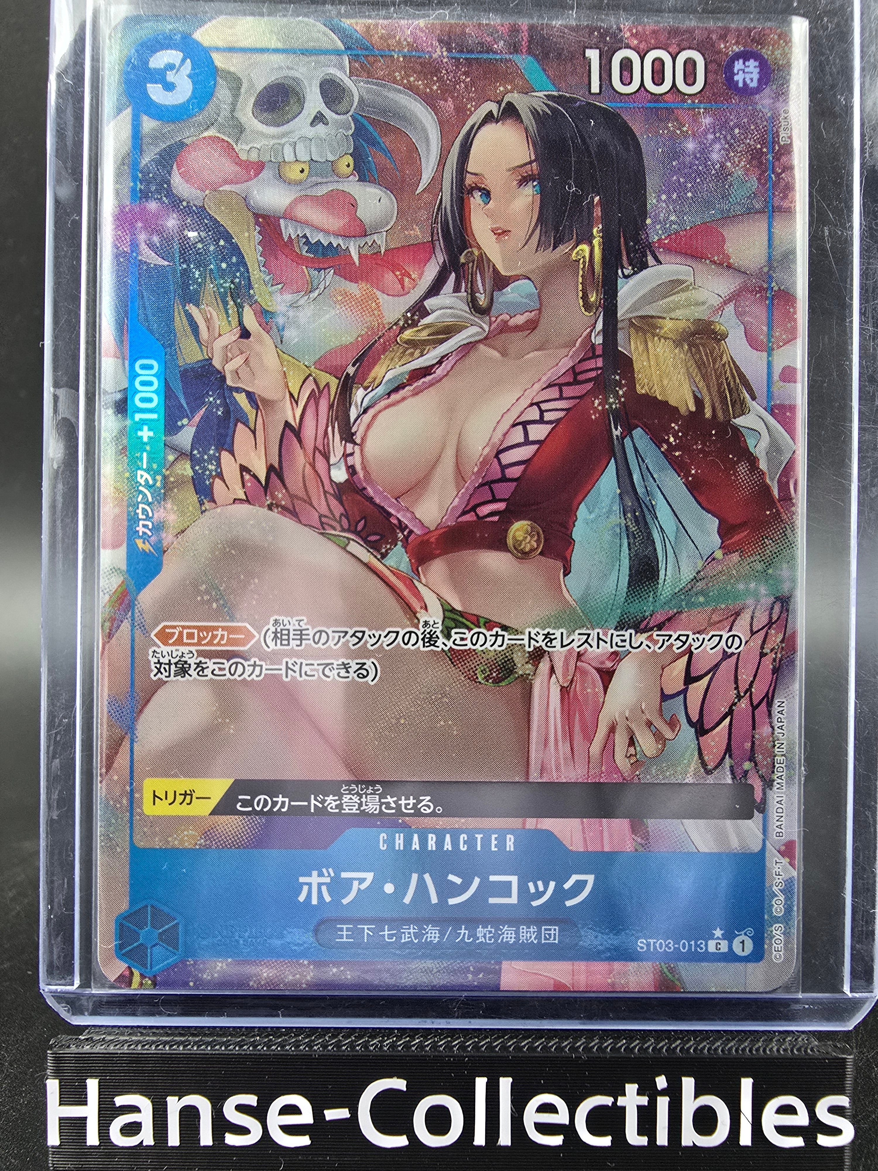 ST03-013 Boa Hancock V2 Alternative Art One Piece TCG JAP