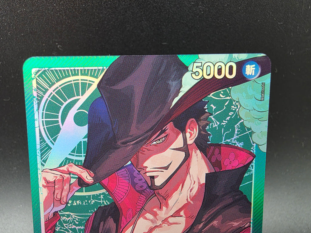 OP14-020 Dracule Mihawk Leader V2 Alternative Art JAP