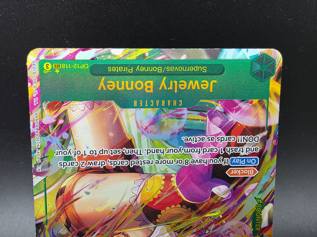 OP12-118 Jewelry Bonney Secret Rare V2 One Piece TCG ENG