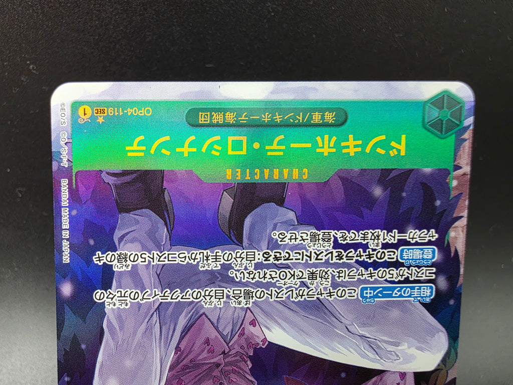 OP04-119 Doqnuixote Rosinante SEC V2 Alternative Art One Piece TCG JAP