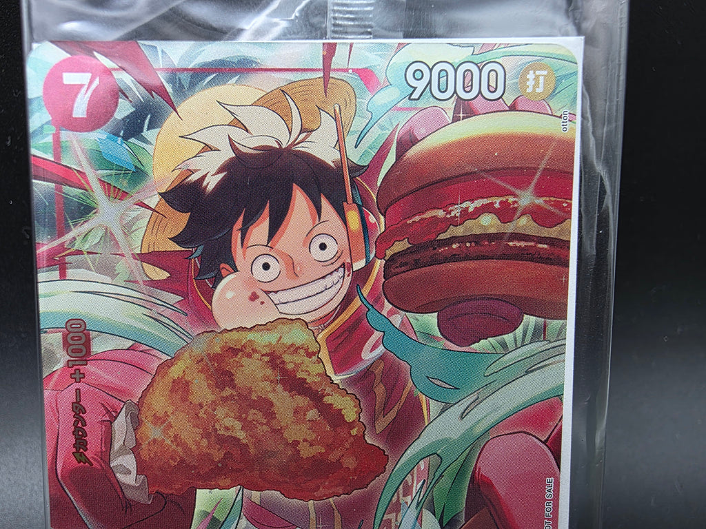 P-080 Monkey D. Luffy Mosburger Promo One Piece TCG JAP