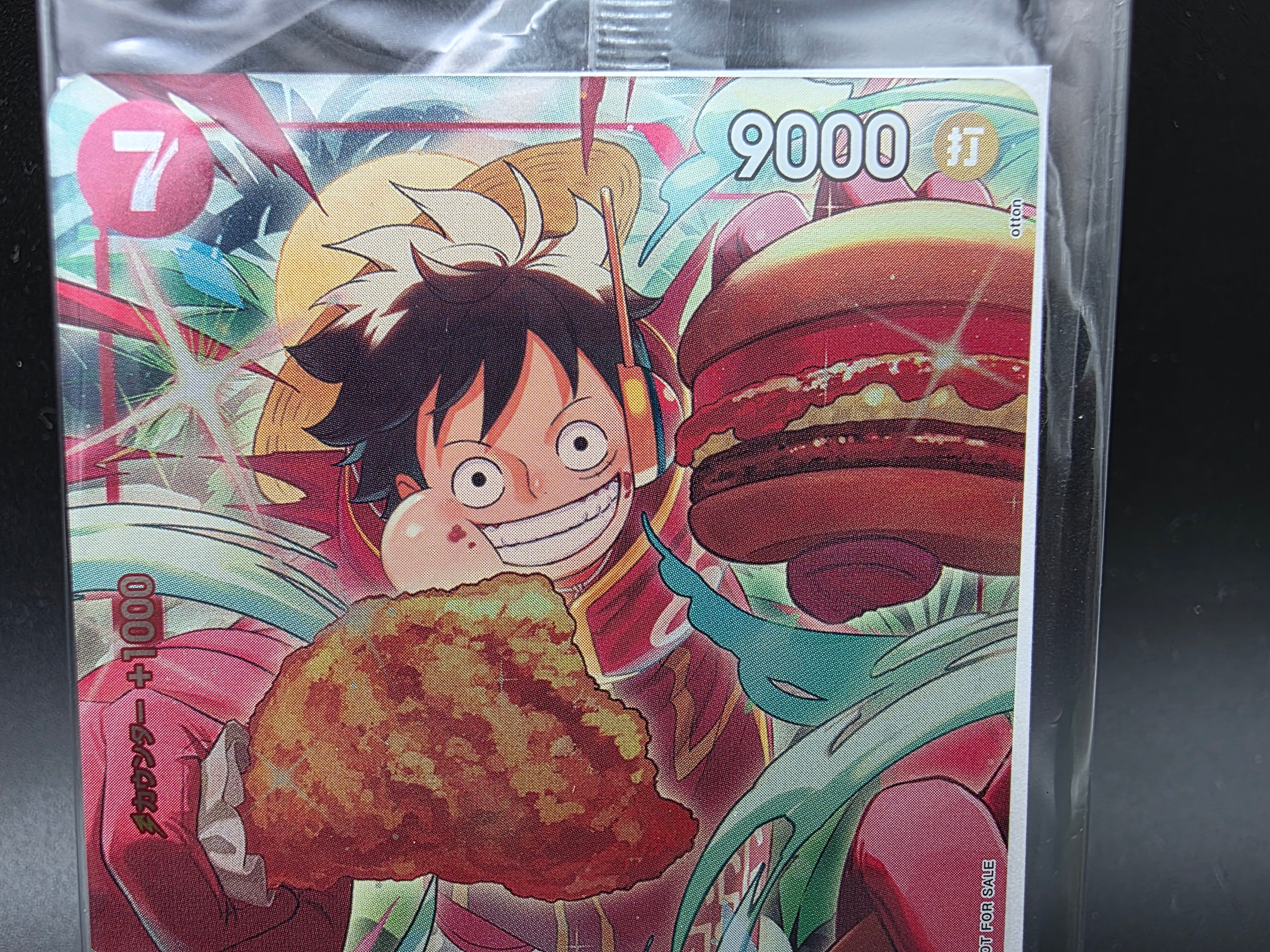 P-080 Monkey D. Luffy Mosburger Promo One Piece TCG JAP