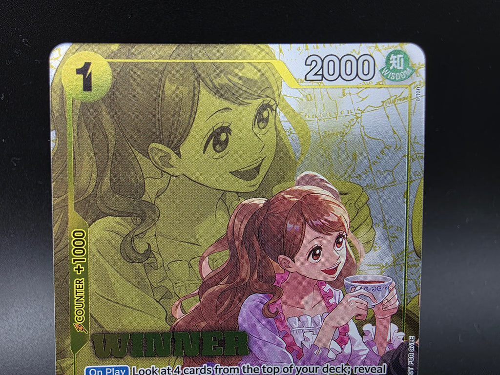 OP03-112 Charlotte Pudding Winner Promo One Piece TCG ENG
