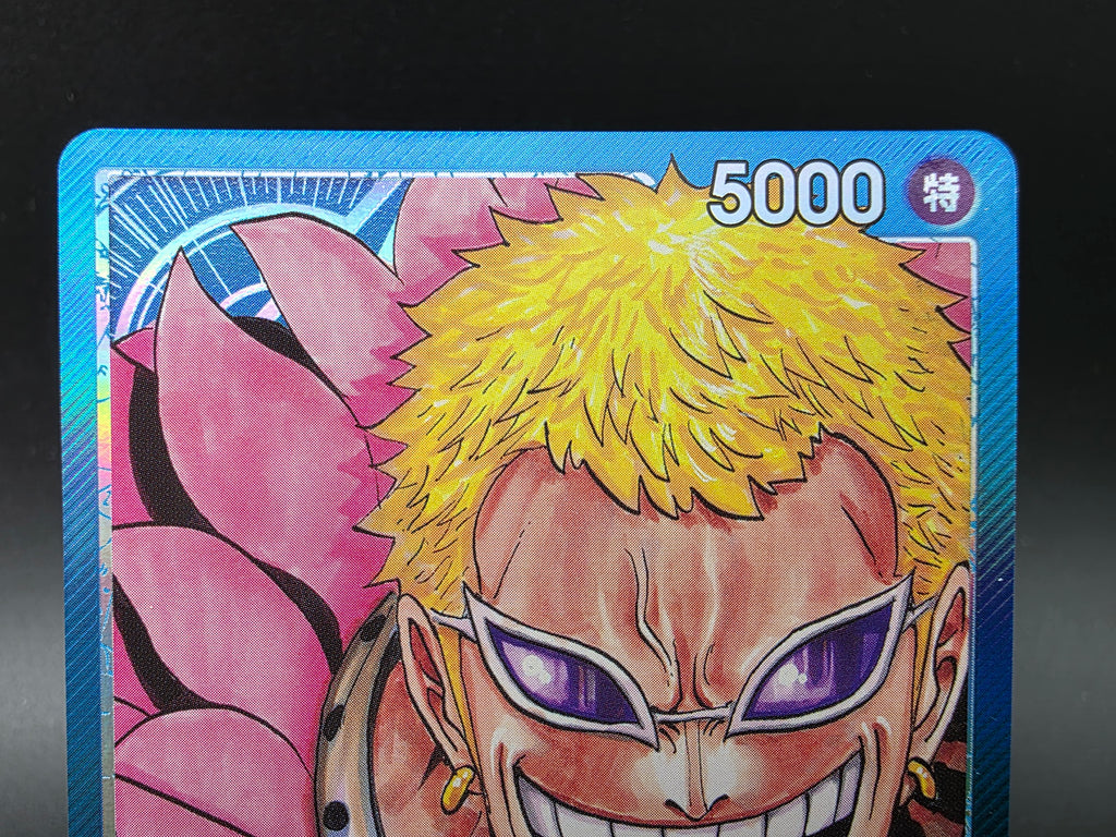 OP01-060 Donquixote Doflamingo Leader V2 Alternative Art One Piece TCG JAP