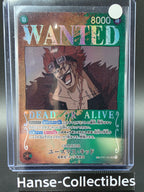 OP01-051 Eustass Captain Kid Wanted Special Rare One Piece TCG JAP