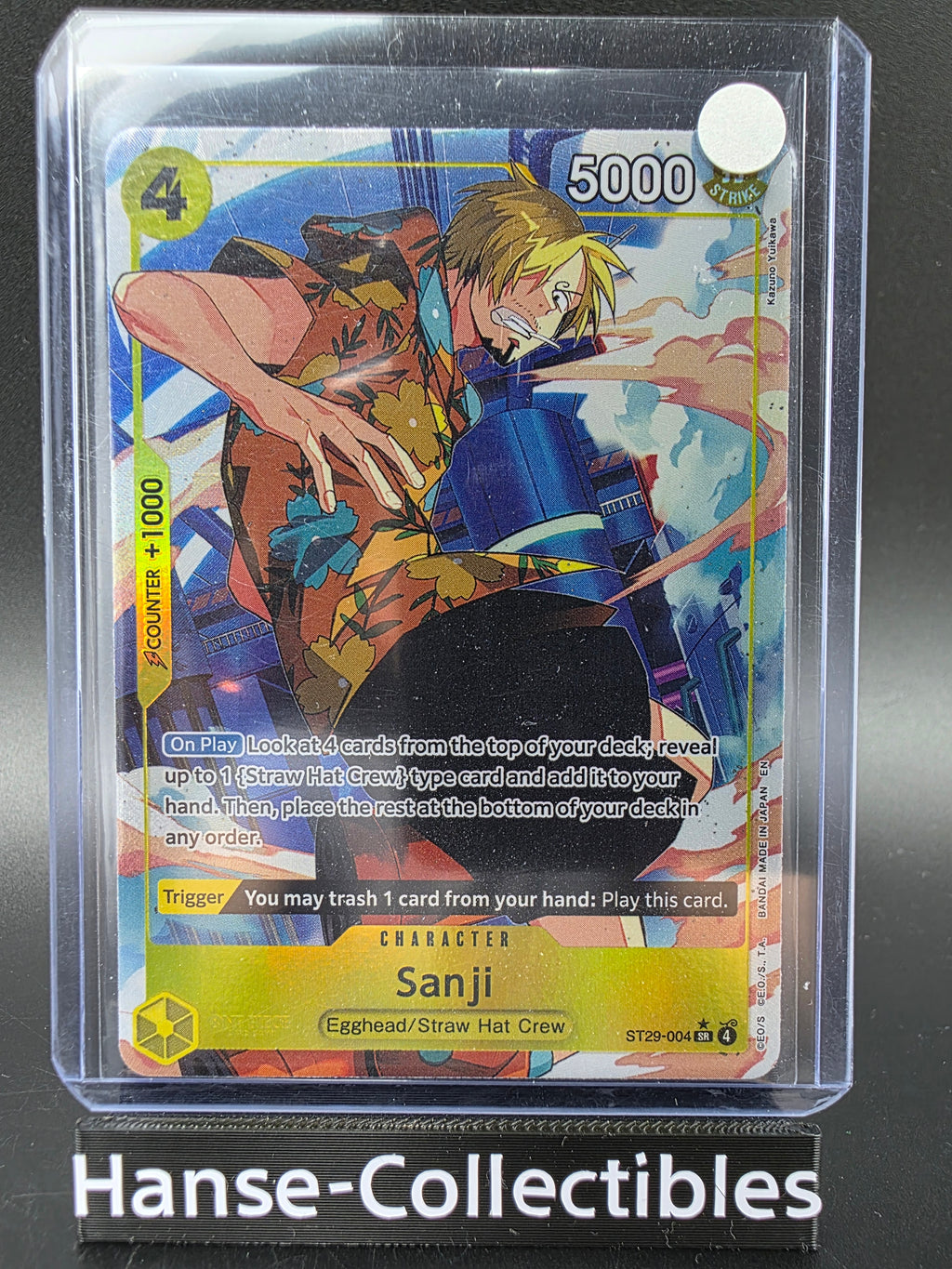 ST29-004 Sanji V2 Alternative Art One Piece TCG ENG