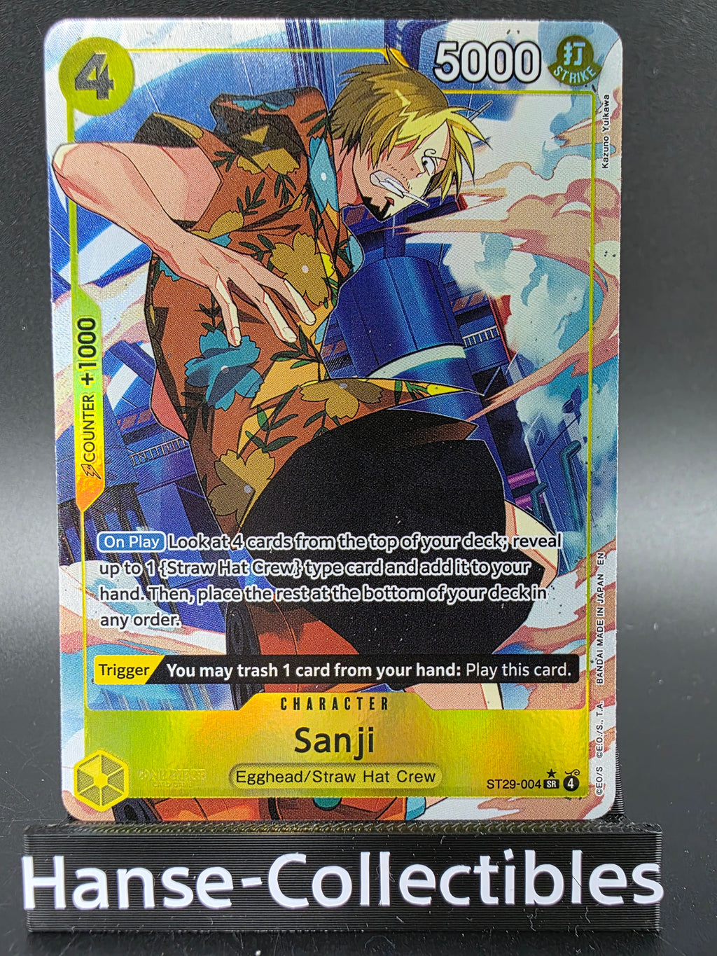 ST29-004 Sanji V2 Alternative Art One Piece TCG ENG