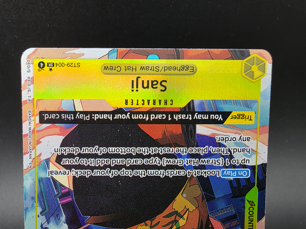 ST29-004 Sanji V2 Alternative Art One Piece TCG ENG