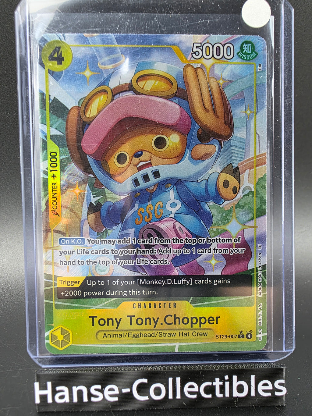 ST29-007 Tony Tony Chopper V2 Alternative Art One Piece TCG ENG