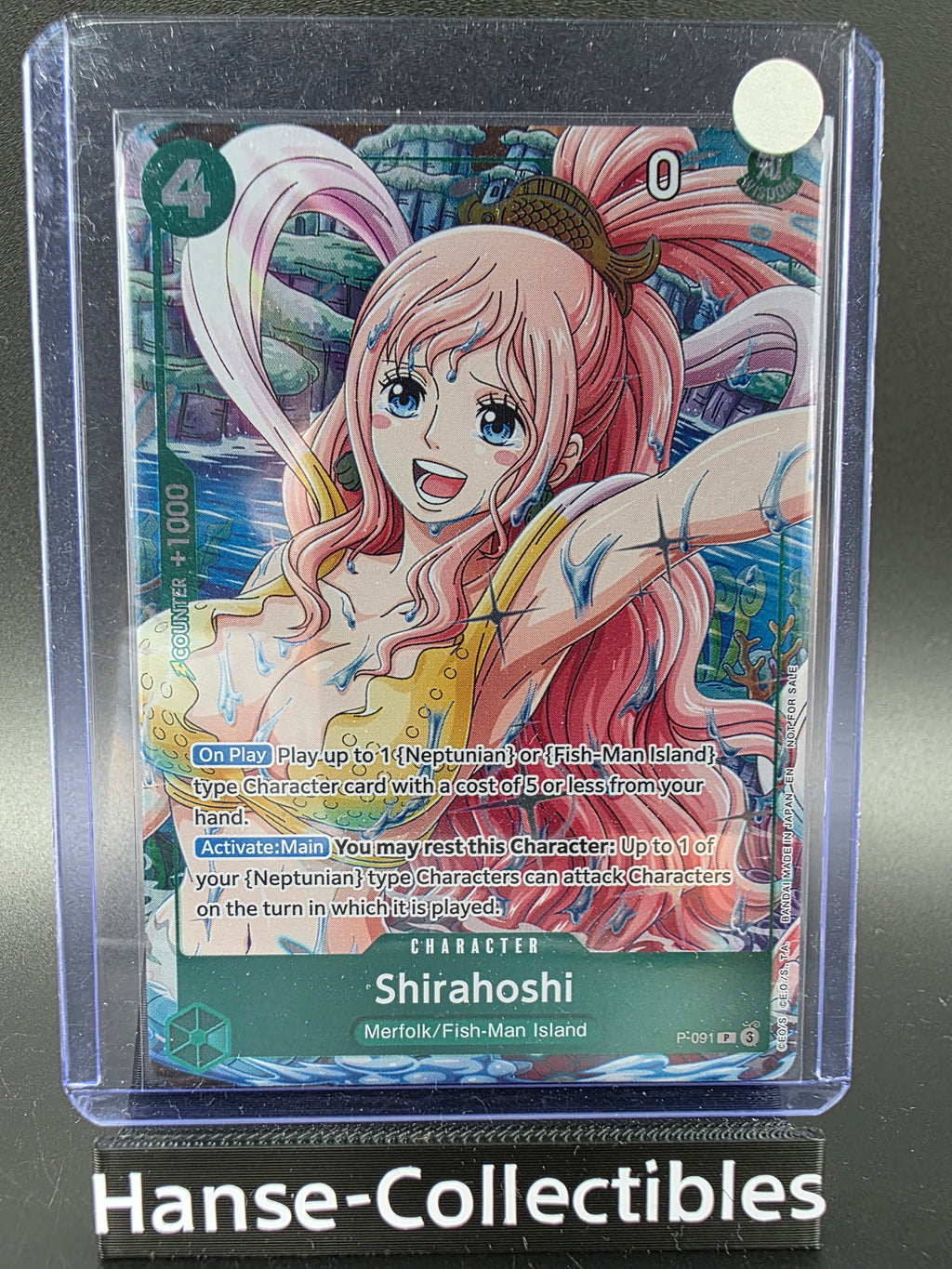 P-091 Shirahoshi Promo One Piece TCG ENG