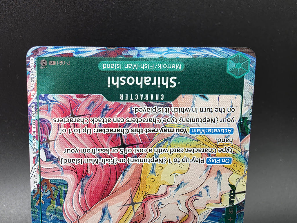 P-091 Shirahoshi Promo One Piece TCG ENG