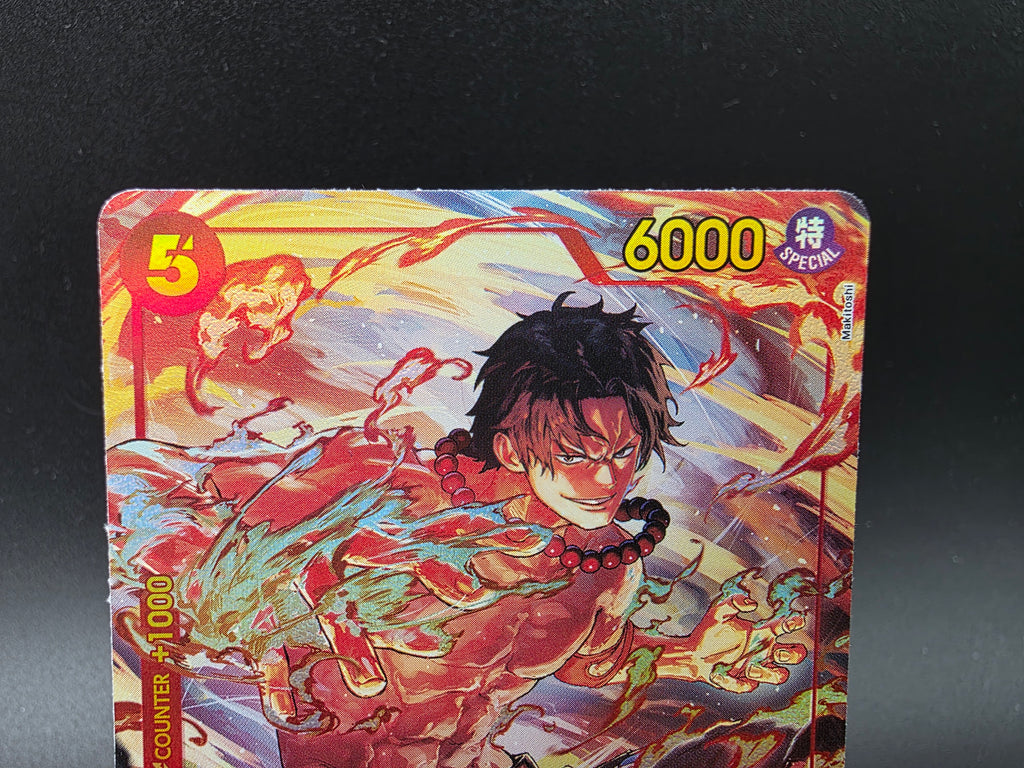 OP16-118 Portgas D. Ace Secret Rare V2 One Piece TCG ENG