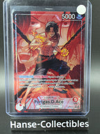 OP16-001 Portgas D. Ace Leader V2 One Piece TCG ENG