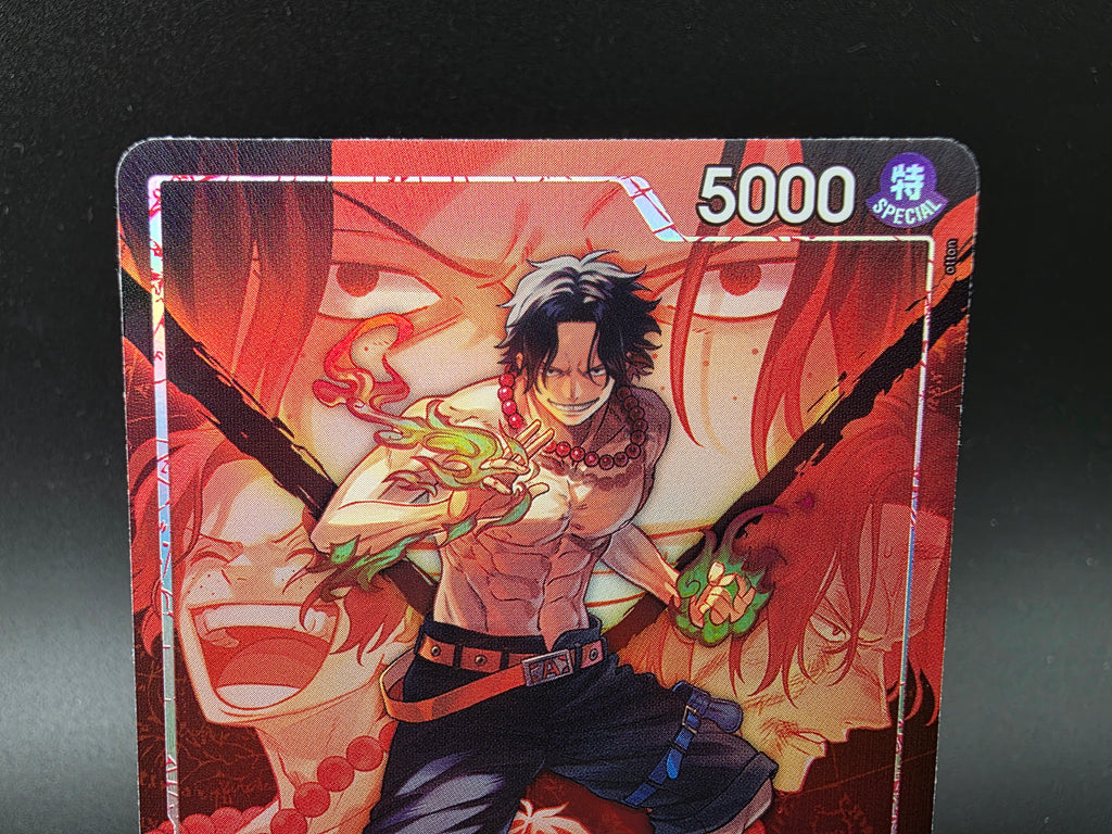 OP16-001 Portgas D. Ace Leader V2 One Piece TCG ENG