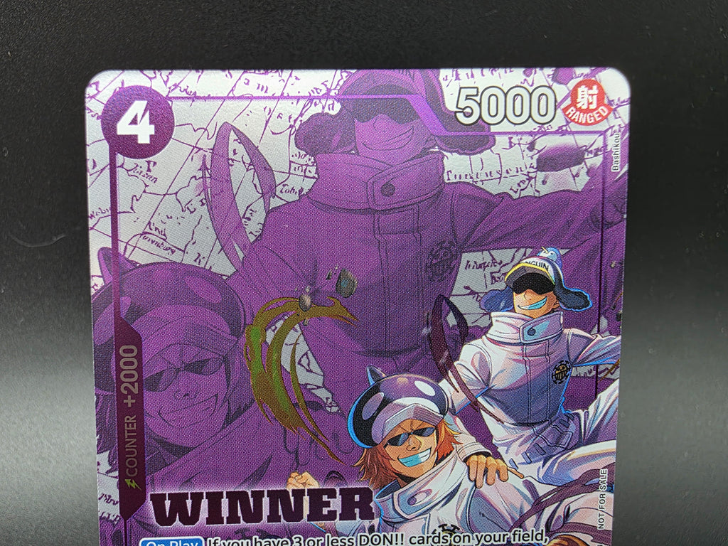 ST10-008 Shachi & Penguin Winner Promo One Piece TCG ENG