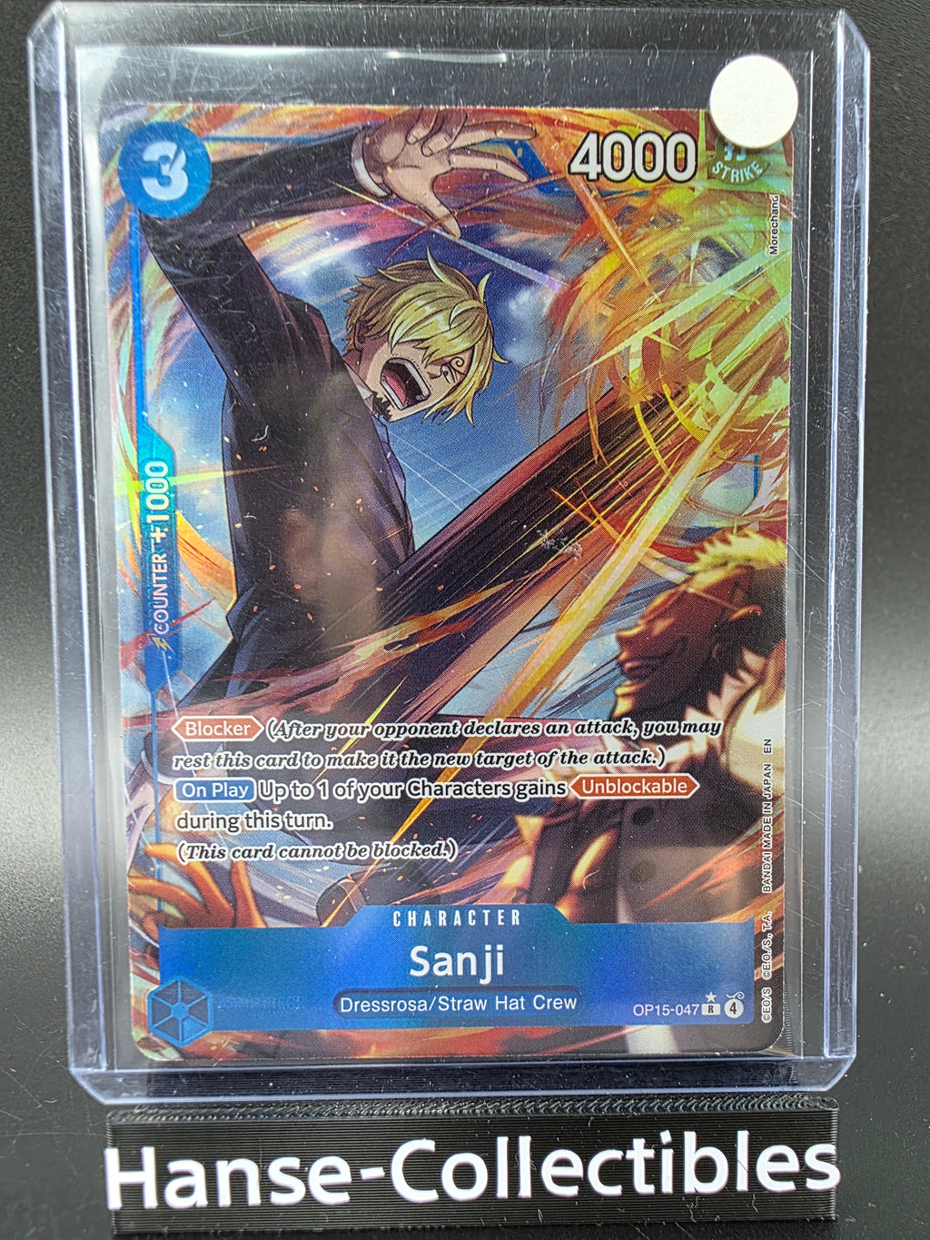 OP15-047 Sanji V2 Alternative Art One Piece TCG ENG