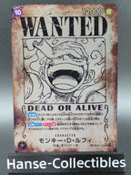OP05-119 Monkey D. Luffy Wanted One Piece TCG JAP