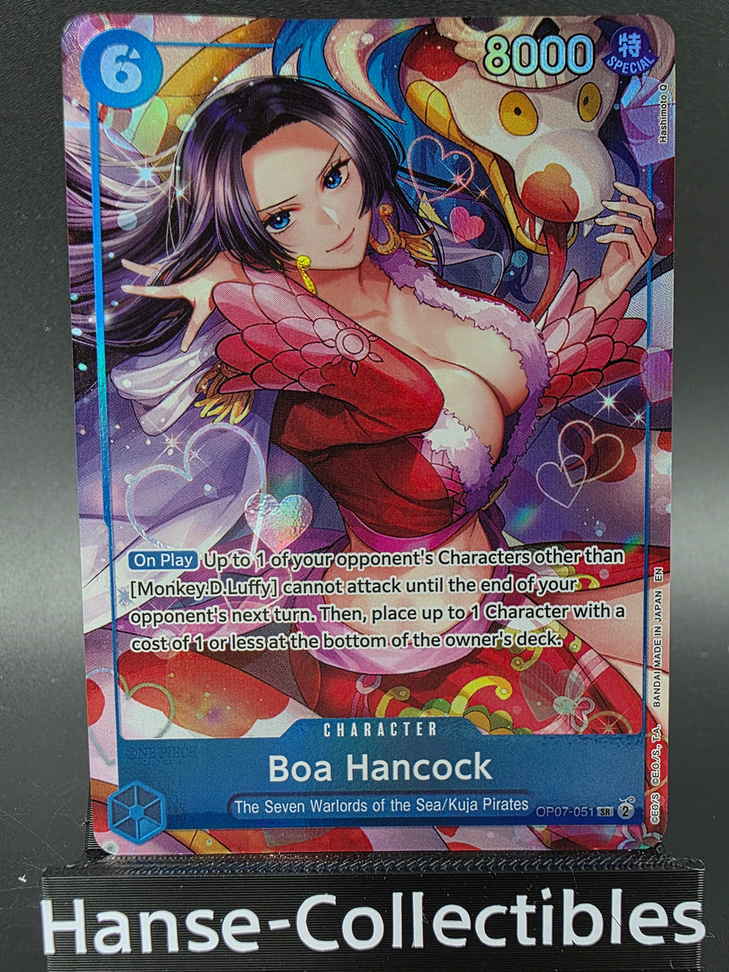 OP07-051 Boa Hancock V1 Promo One Piece TCG ENG